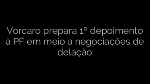 ​Vorcaro prepara 1º depoimento à PF em meio a negociações de delação 